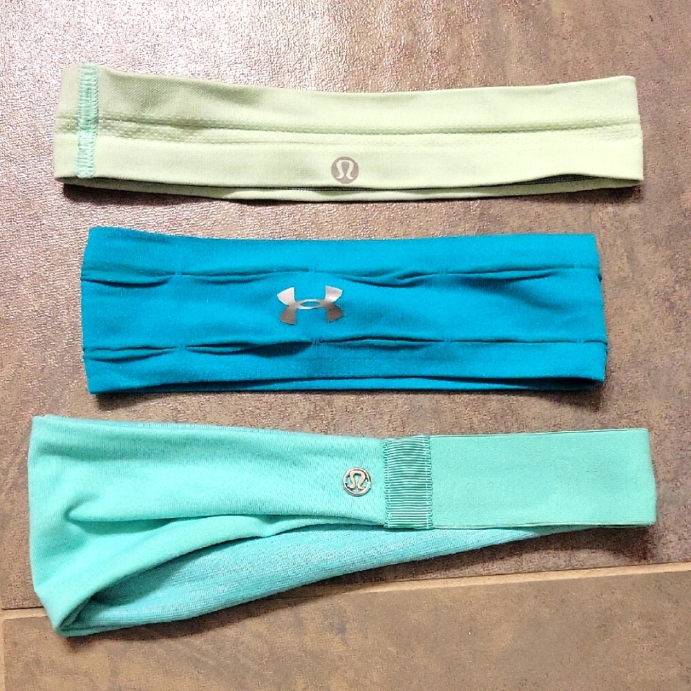 Mint Green Teal Headband Bundle (3)